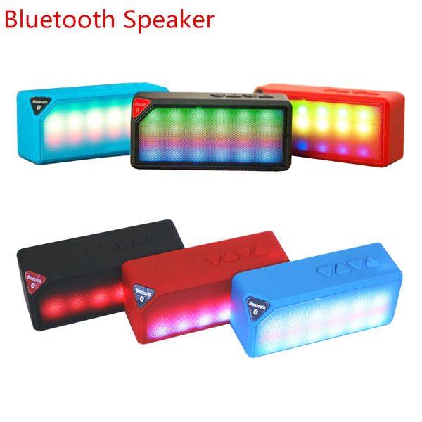 bluetooth speaker x3s style with led light aux fm radio subwoofer mini wireless speaker tf card microphone
bluetooth speaker x3s style with led light aux fm radio subwoofer mini wireless speaker tf card microphone