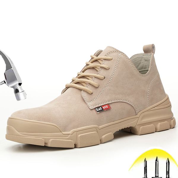 safety shoes for men steel toe caps breathable deodorant lightweight puncture proof casual leather construction work shoes, Black
safety shoes for men steel toe caps breathable deodorant lightweight puncture proof casual leather construction work shoes, Black