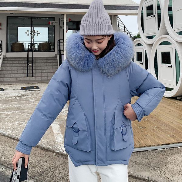 winter short parkas coat women thick warm big fur hooded jacket coat solid soft sintepon female jacket for winter, Tan;black
winter short parkas coat women thick warm big fur hooded jacket coat solid soft sintepon female jacket for winter, Tan;black