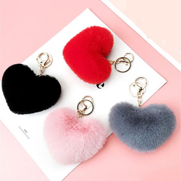 cute fake fur heart shape pompom keyshain for women girls home keychain car key ring bag wallet pendants fashion jewelry, Silver
cute fake fur heart shape pompom keyshain for women girls home keychain car key ring bag wallet pendants fashion jewelry, Silver
