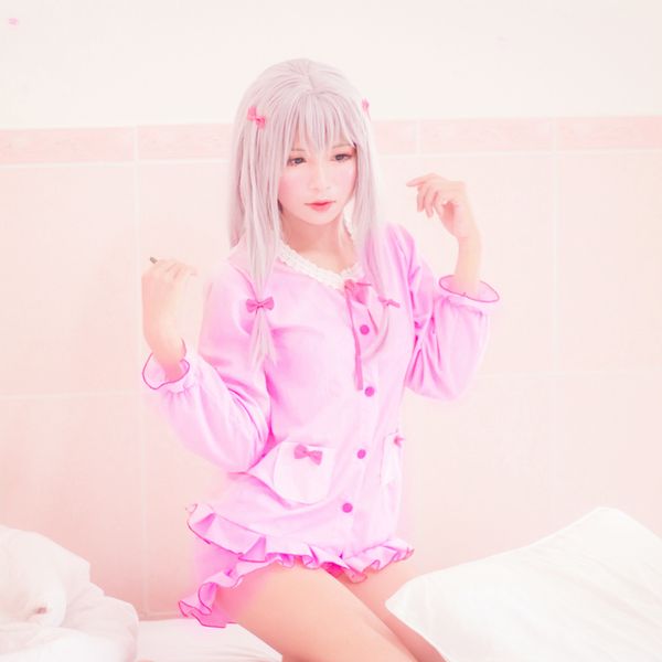 sagiri izumi cosplay costumes pink pajamas japanese anime eromanga sensei clothing masquerade/mardi gras/carnival costumes supply from stock, Black
sagiri izumi cosplay costumes pink pajamas japanese anime eromanga sensei clothing masquerade/mardi gras/carnival costumes supply from stock, Black