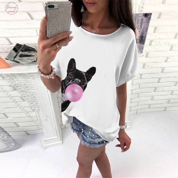 dog head print t shirt women short sleeve o neck loose funny lovely tshirt summer women tee shirt camisetas mujer, White
dog head print t shirt women short sleeve o neck loose funny lovely tshirt summer women tee shirt camisetas mujer, White