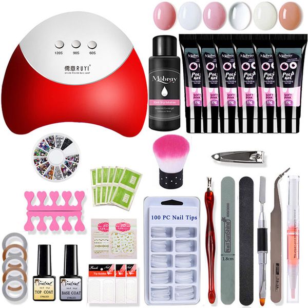 beateal poly gel set nail art for nails extensions primer uv gel polish varnish polygel nail kit clear pink polish kit, Red;pink
beateal poly gel set nail art for nails extensions primer uv gel polish varnish polygel nail kit clear pink polish kit, Red;pink