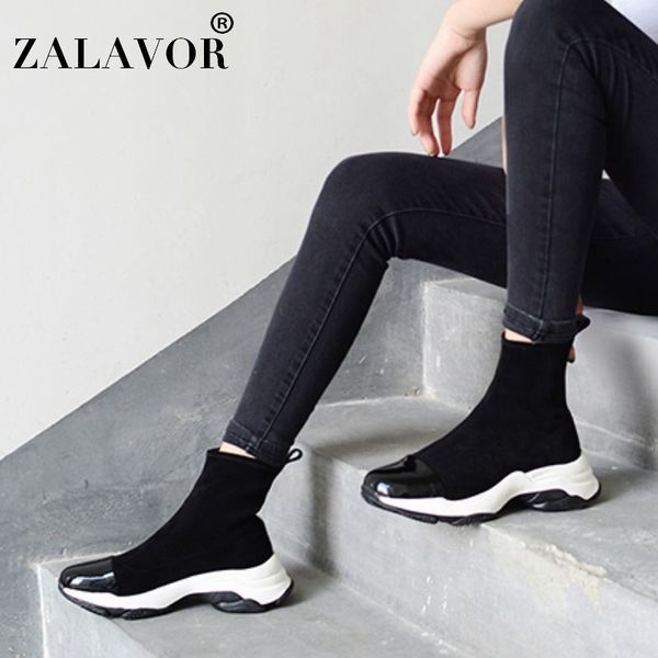 rizabina women ankle boots winter warm thick sole shoes women fashion daddy casual outdoor footwear size 35-40, Black
rizabina women ankle boots winter warm thick sole shoes women fashion daddy casual outdoor footwear size 35-40, Black