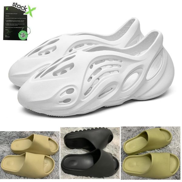 new men foam runner sandal shoes classic women triple black white red bone fashion sandals mens designer slippers moccasins 36-45
new men foam runner sandal shoes classic women triple black white red bone fashion sandals mens designer slippers moccasins 36-45