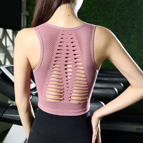 women's seamless high impact sports bra with removable cups high support pink workout crop bra back cutout activewear, White
women's seamless high impact sports bra with removable cups high support pink workout crop bra back cutout activewear, White