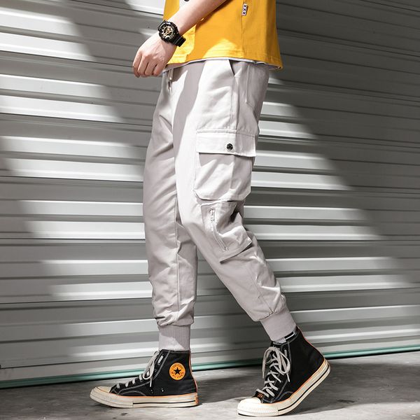 2019 spring autumn pants men multi-pocket cargo pants elastic waist harem pant hip hop casual loose joggers male, Black
2019 spring autumn pants men multi-pocket cargo pants elastic waist harem pant hip hop casual loose joggers male, Black