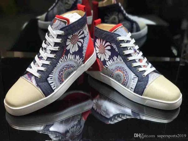france fashion men's flat red bottom rantulow orlato sneaker for women,men high sunflower print casual shoes genuine leather walking tr, Black
france fashion men's flat red bottom rantulow orlato sneaker for women,men high sunflower print casual shoes genuine leather walking tr, Black