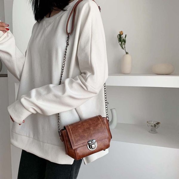 women bag vantage simple stone solid black 2019 new retro shoulder bag fashion messenger chain small square 30h
women bag vantage simple stone solid black 2019 new retro shoulder bag fashion messenger chain small square 30h