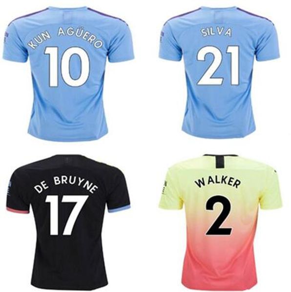 kun aguero soccer jerseys 2020 black city jersey sterling de bruyne sane kompany silva jesus mahrez 19 20 soccer wear football shirts, Black;yellow 
kun aguero soccer jerseys 2020 black city jersey sterling de bruyne sane kompany silva jesus mahrez 19 20 soccer wear football shirts, Black;yellow