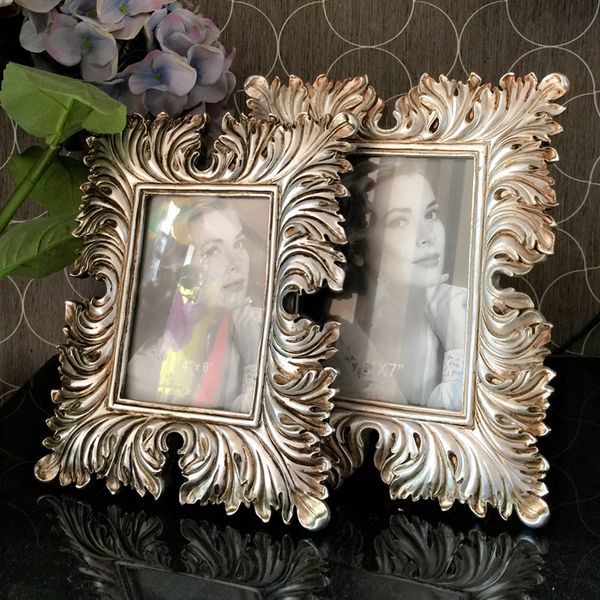european style p frame wedding cromwell embossed silver luxury pendulum frame 6inch