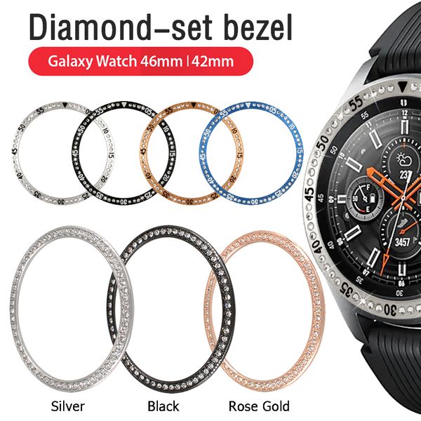metal bezel for samsung galaxy watch 46mm/42mm case gear s3 frontier/classic sport adhesive cover band strap accessories 46/42 3, Black;brown
metal bezel for samsung galaxy watch 46mm/42mm case gear s3 frontier/classic sport adhesive cover band strap accessories 46/42 3, Black;brown