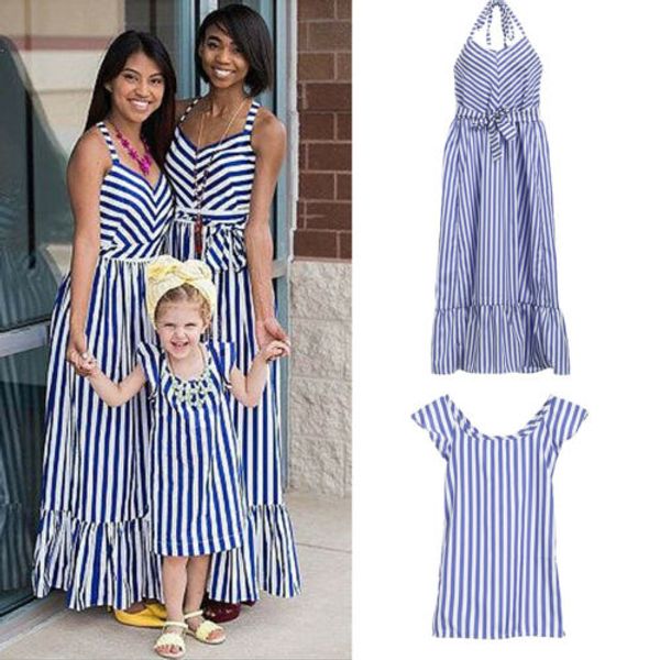 vendita calda ди famiglia vestito далла madre е figlia ди corrispondenza della ragazza figlia rifornisce vestiti vestito, Blue 
vendita calda ди famiglia vestito далла madre е figlia ди corrispondenza della ragazza figlia rifornisce vestiti vestito, Blue