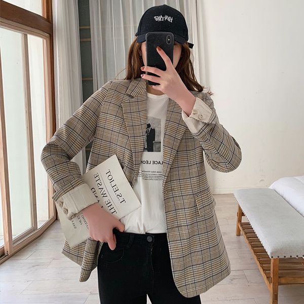 spring new korean version of womens slim-fit casual suit solid color business long sleeve small suit jacket womens, White;black
spring new korean version of womens slim-fit casual suit solid color business long sleeve small suit jacket womens, White;black