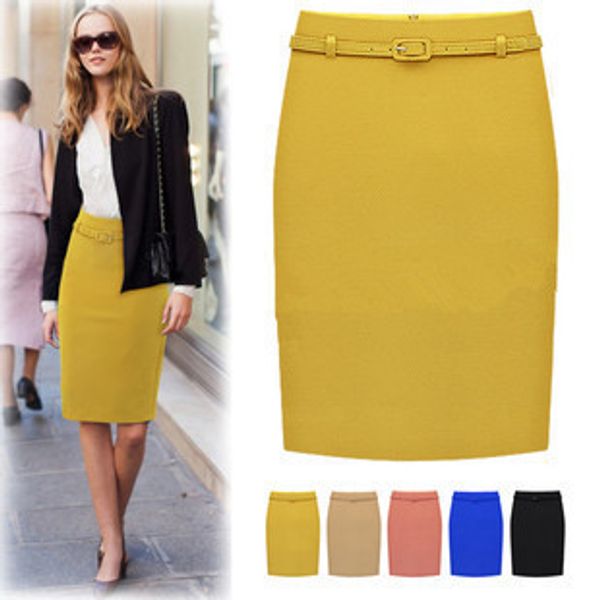 2020 fashion new women skirts long mid-calf length high waist pencil formal lady woman skirt black,khaki,yellow s,m,l,xl
2020 fashion new women skirts long mid-calf length high waist pencil formal lady woman skirt black,khaki,yellow s,m,l,xl