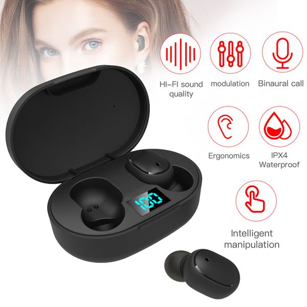 e6s tws earphone true-wireless in-ear bt5.0 headset 6mm moving coil sports earbuds with charging box support voice assistant
e6s tws earphone true-wireless in-ear bt5.0 headset 6mm moving coil sports earbuds with charging box support voice assistant