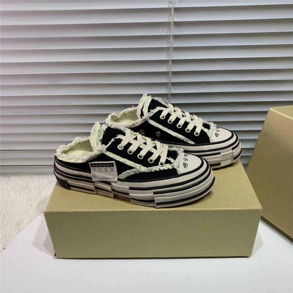designer's canvas casual shoes 1970s men's and women's slides designer slides loafer shoes platform pantoufle rags s09, Black
designer's canvas casual shoes 1970s men's and women's slides designer slides loafer shoes platform pantoufle rags s09, Black