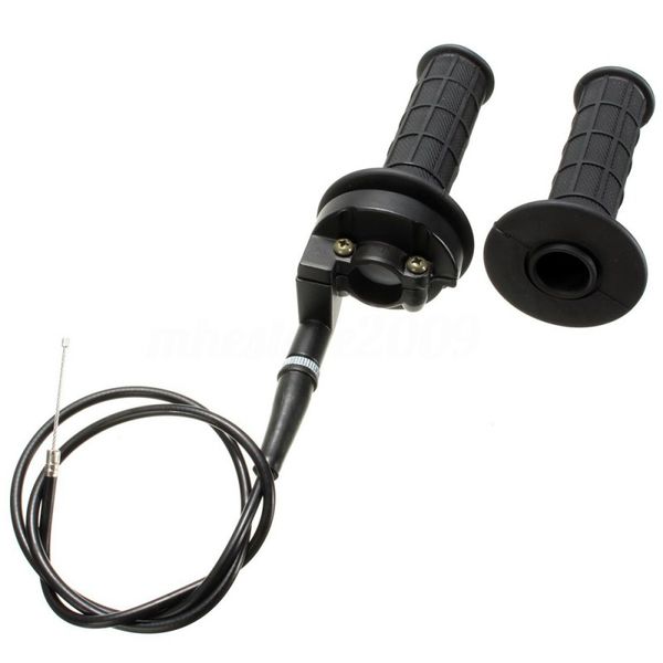 1 pair 7/8'' quick action twist throttle motorcycle handlebar handle grips with cable atv quad pit dirt bike 110cc
1 pair 7/8'' quick action twist throttle motorcycle handlebar handle grips with cable atv quad pit dirt bike 110cc
