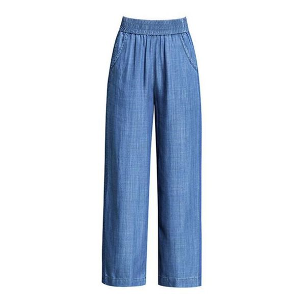 fashion large size -6xl 7xl pants female 2019 spring summer cotton jeans casual wide leg pants slimming jean trousers women, Blue
fashion large size -6xl 7xl pants female 2019 spring summer cotton jeans casual wide leg pants slimming jean trousers women, Blue