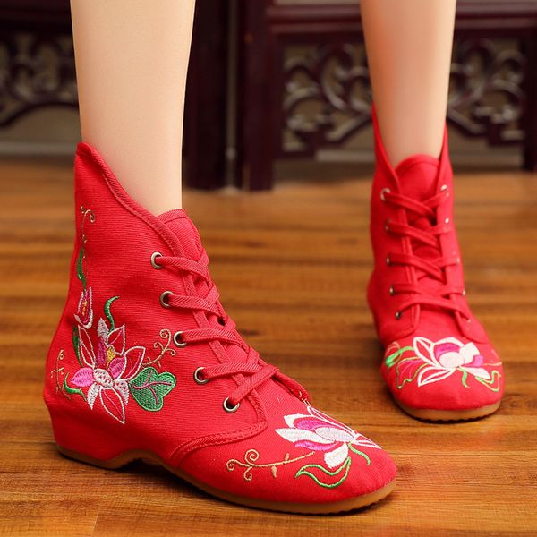 2019 mandala ankle boots for women boots embroidered chinese embroidered shoes ethnic style floral mom shoes, Black
2019 mandala ankle boots for women boots embroidered chinese embroidered shoes ethnic style floral mom shoes, Black