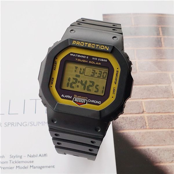 a brand g sports watch dw-5600 shock proof waterproof 200m noctilucent display luxury wristwatch military watches atmos watch, Slivery;brown
a brand g sports watch dw-5600 shock proof waterproof 200m noctilucent display luxury wristwatch military watches atmos watch, Slivery;brown