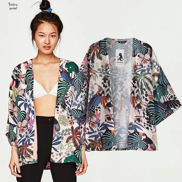 beach chiffon blouse kimono floral cover up wrap sun shirt fashion women shirt half sleeve cardigan printed shirt, White
beach chiffon blouse kimono floral cover up wrap sun shirt fashion women shirt half sleeve cardigan printed shirt, White