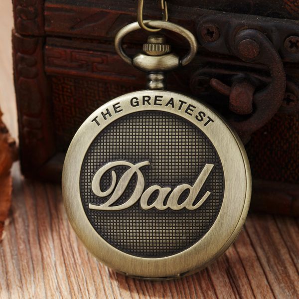 the greatest dad bronze quartz pocket watch necklace pendant with chain vintage fob watches men women gifts relogio de bolso, Slivery;golden
the greatest dad bronze quartz pocket watch necklace pendant with chain vintage fob watches men women gifts relogio de bolso, Slivery;golden