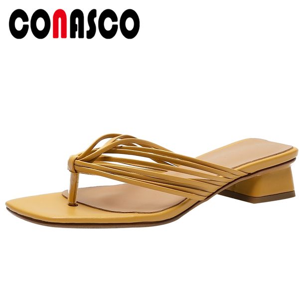 conasco concise women sandals fashion women slippers casual low heels narrow band flip flops new shoes woman 2020 summer new, Black
conasco concise women sandals fashion women slippers casual low heels narrow band flip flops new shoes woman 2020 summer new, Black