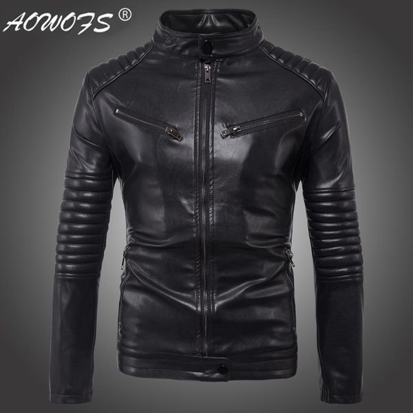 2018 new men motorcycle leather jacket men pu leather jacket casual winter windproof mens coats, Black
2018 new men motorcycle leather jacket men pu leather jacket casual winter windproof mens coats, Black