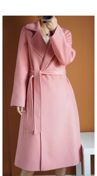 double-sided cashmere coat mid-long 2019 new hepburn style large anti-season autumn winter wool coat, Black
double-sided cashmere coat mid-long 2019 new hepburn style large anti-season autumn winter wool coat, Black