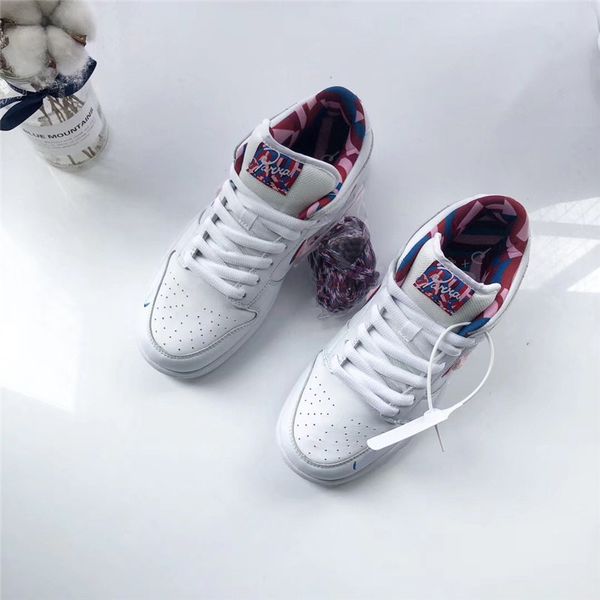 2019 new release authentic parra x sb dunk low white pink rose gym red cn4504-100 men women running shoes sports sneakers with original box
2019 new release authentic parra x sb dunk low white pink rose gym red cn4504-100 men women running shoes sports sneakers with original box