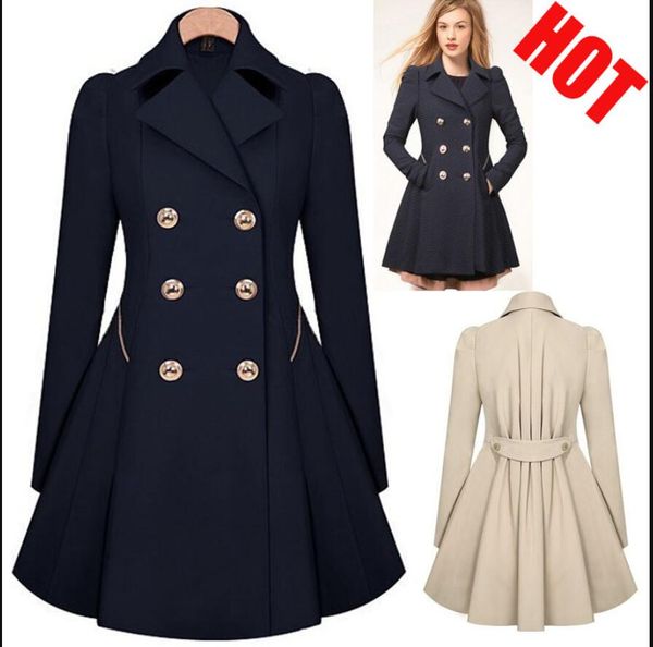 3 colors winter trench coat 2019 womens coat classic waist was thin windbreaker women trench female long sleeve overcoat, Tan;black
3 colors winter trench coat 2019 womens coat classic waist was thin windbreaker women trench female long sleeve overcoat, Tan;black