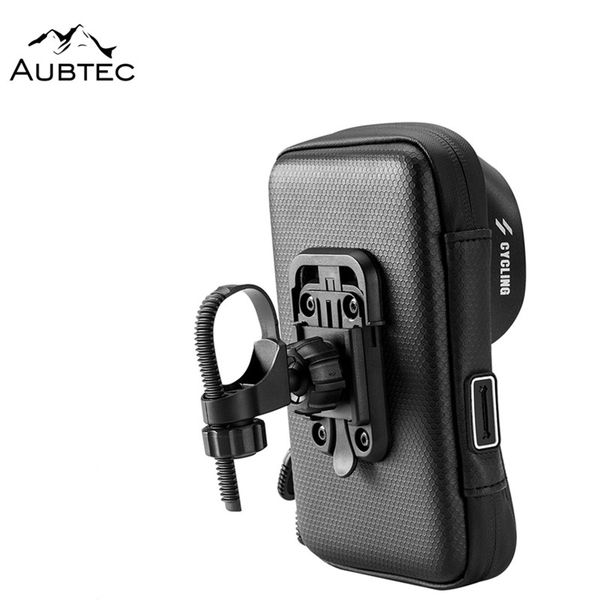 

bike phone holder 5.8 -6.0" cell phone gps smartphone handlebar mount holder stand bicycle support bracket cycling bag bags