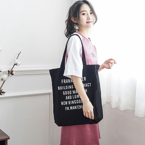 women canvas bag female letter large capacity shopping bag reusable foldable cloth handbag casual tote simple bags
women canvas bag female letter large capacity shopping bag reusable foldable cloth handbag casual tote simple bags
