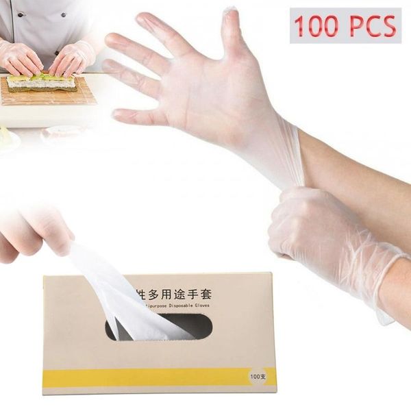 100 pcs pvc transparent disposable gloves multifunction home cleaning /rubber/garden gloves universal left right hand
100 pcs pvc transparent disposable gloves multifunction home cleaning /rubber/garden gloves universal left right hand