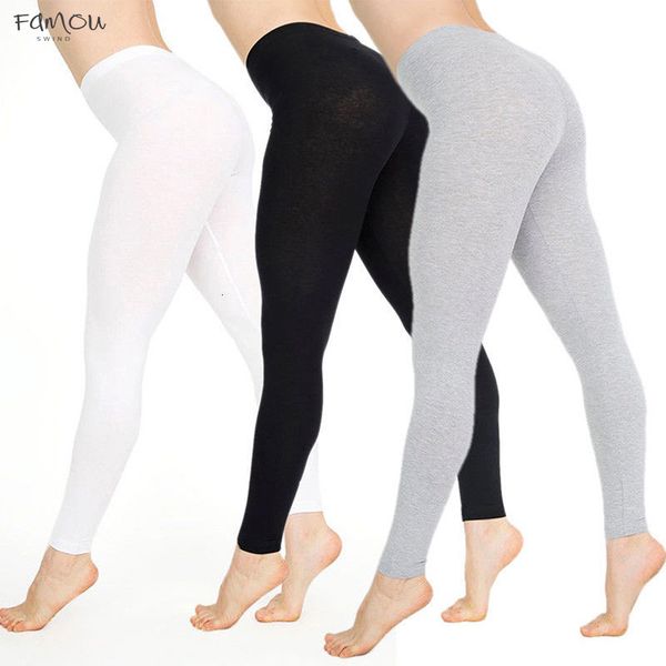 Casual Womens New Casual Ankle-Length Female Elastic Waist Cotton Leggings Leggings Women Clothing Plus Size 2Xl Good Quality