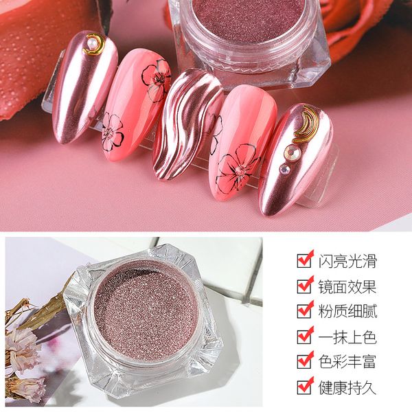 manicure magic mirror powder water ripple mirror champagne flash powder bright silver aurora immortal manicure, Silver;gold
manicure magic mirror powder water ripple mirror champagne flash powder bright silver aurora immortal manicure, Silver;gold