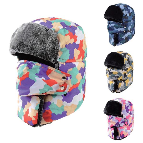 outdoor bomber hats thick windproof face mask ski fleece winter mountaineering cap outdoor apparel accessories 2020, Black;white
outdoor bomber hats thick windproof face mask ski fleece winter mountaineering cap outdoor apparel accessories 2020, Black;white