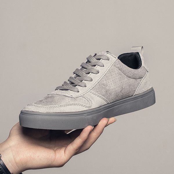 2019 new vintage sneakers men real leather lace up flats student casual shoes hip hop streetwear, Black
2019 new vintage sneakers men real leather lace up flats student casual shoes hip hop streetwear, Black