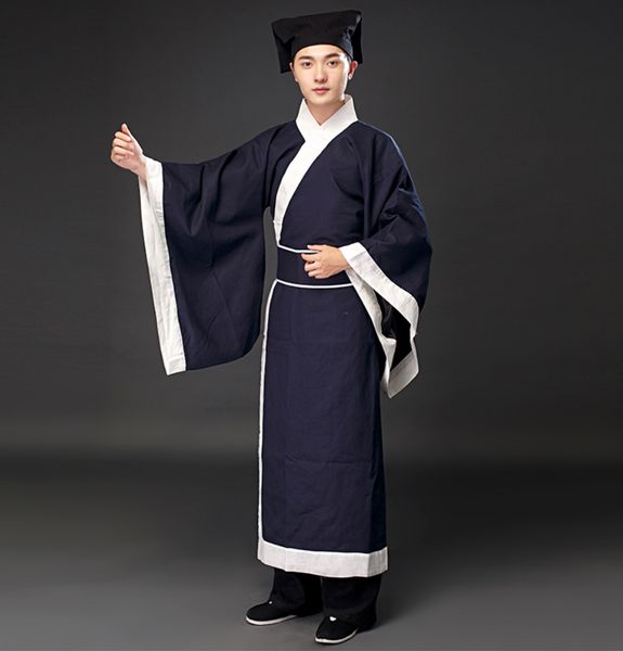 chinese traditional tang suit hanfu long gown for man full sleeve men robe stage performance wear film tv costume, Black;red
chinese traditional tang suit hanfu long gown for man full sleeve men robe stage performance wear film tv costume, Black;red
