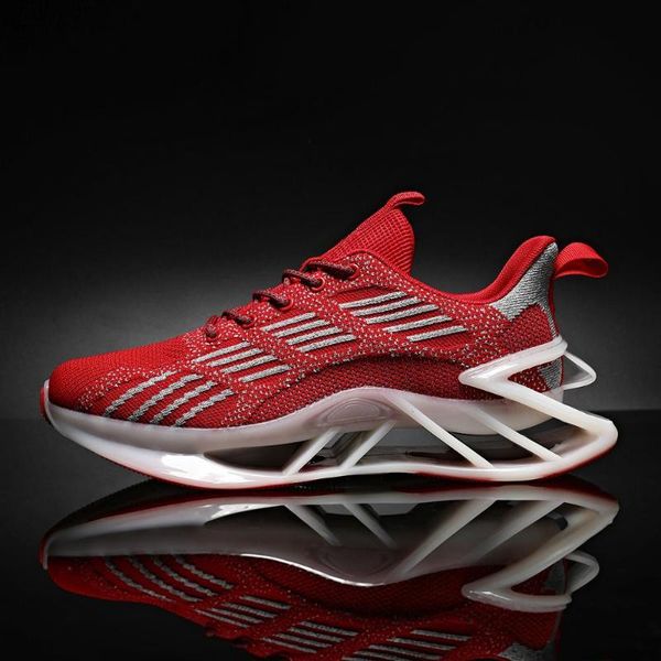 men weaving sports sneakers breathable blade running shoes anti-slippery flexible fashion zapatillas reflective
men weaving sports sneakers breathable blade running shoes anti-slippery flexible fashion zapatillas reflective