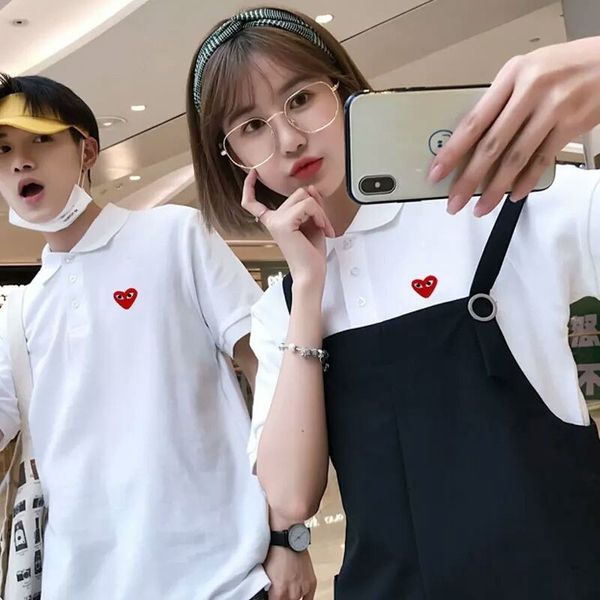 Red Heart Printed Funny Polo Fashion Designer Game Plays Female Tees Casual Couple Solid Tops
Red Heart Printed Funny Polo Fashion Designer Game Plays Female Tees Casual Couple Solid Tops
