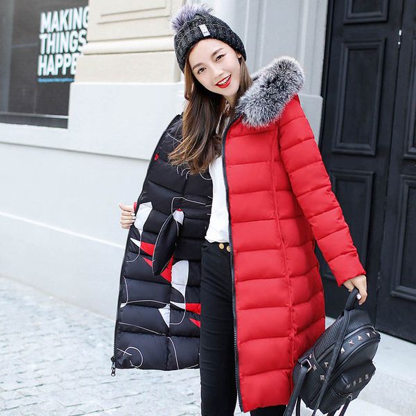 ranberone winter jacket women long parka reversible jacket women winter down 2019 hooded oversize coat plus size3xl, Black
ranberone winter jacket women long parka reversible jacket women winter down 2019 hooded oversize coat plus size3xl, Black