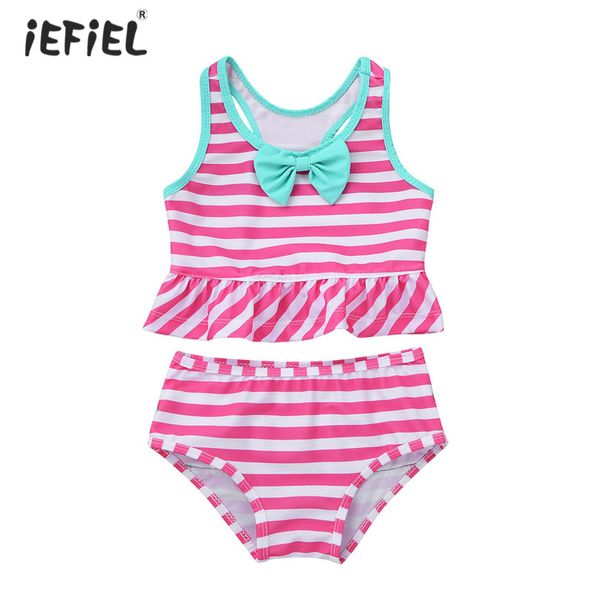 kids girls swimwear beach wear tankini striped cropped peplum toddler swimwear bathing children's swimsuit set with bottoms, White
kids girls swimwear beach wear tankini striped cropped peplum toddler swimwear bathing children's swimsuit set with bottoms, White