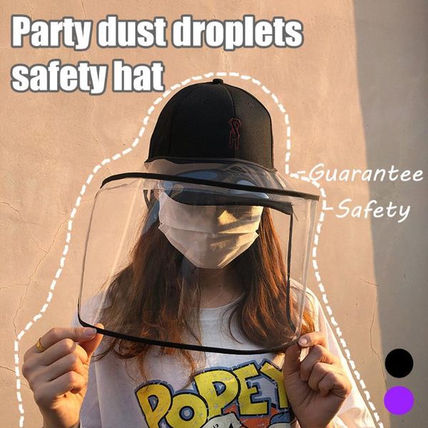 anti-spitting protective hat dustproof cover peaked cap hat + transparent masks adjustable size sport hiking running hats, Black;white
anti-spitting protective hat dustproof cover peaked cap hat + transparent masks adjustable size sport hiking running hats, Black;white