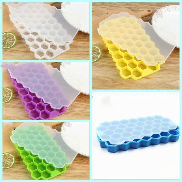ice cube tray with 37cells silicone honey comb shaped ice-making box for bar party tools popsicle molds 5 colors ice cube tray lxl09-1
ice cube tray with 37cells silicone honey comb shaped ice-making box for bar party tools popsicle molds 5 colors ice cube tray lxl09-1