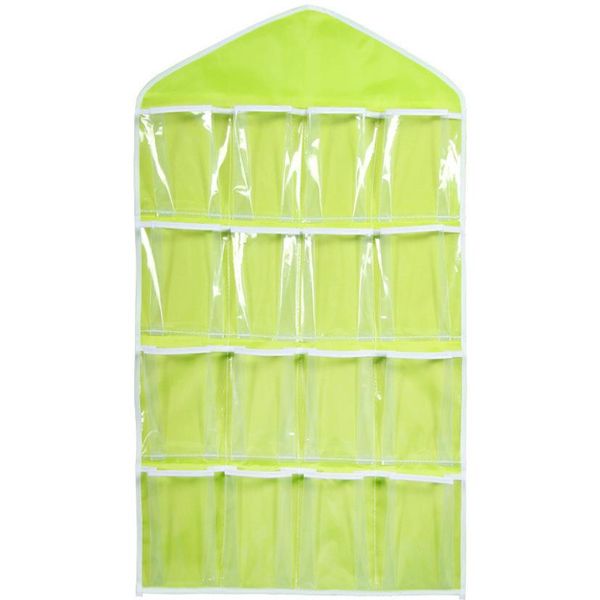 16 pockets 78*42cm household clear hanging bag socks bra underwear rack hanger storage organizer wardrobe new wh0565
16 pockets 78*42cm household clear hanging bag socks bra underwear rack hanger storage organizer wardrobe new wh0565