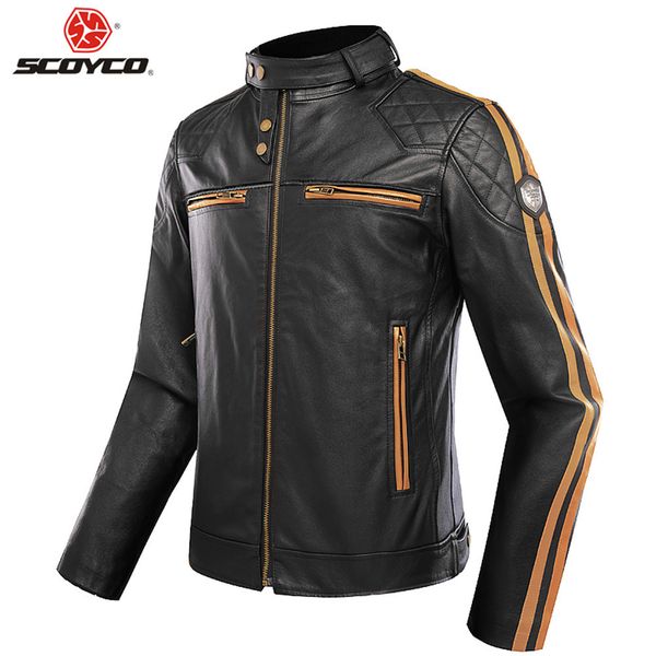 scoyco retro cowhide leather motorcycle jacket moto jaqueta motoqueiro blouson moto homme clothing armor vintage touring jackets
scoyco retro cowhide leather motorcycle jacket moto jaqueta motoqueiro blouson moto homme clothing armor vintage touring jackets