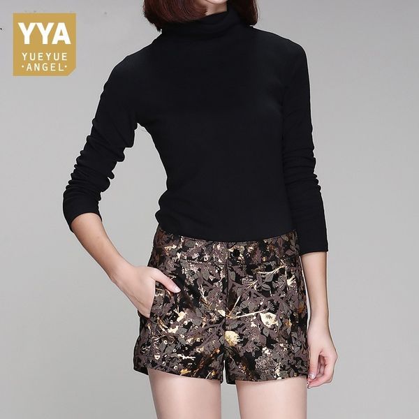 korean fashion office lady print floral shorts mid waist slim fit sheepskin trouser female straight autumn real leather feminino, White;black
korean fashion office lady print floral shorts mid waist slim fit sheepskin trouser female straight autumn real leather feminino, White;black
