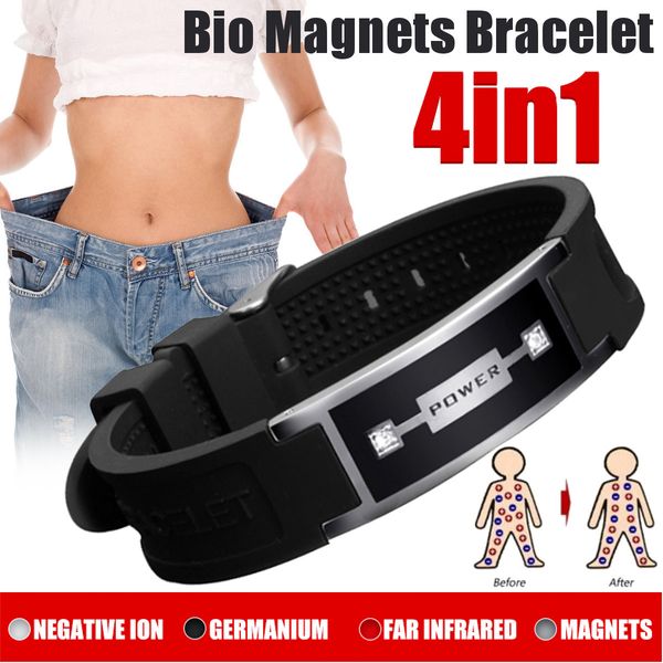 black stainless steel magnetic energy armband power bio bracelet health pain relief magnet health bracelet new, Golden;silver
black stainless steel magnetic energy armband power bio bracelet health pain relief magnet health bracelet new, Golden;silver